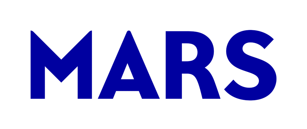Mars Wordmark RGB Blue